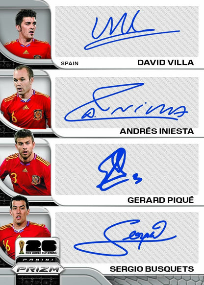 Break 1840 - SOCCER - 2026 Prizm World Cup Double - PICK YOUR TEAM