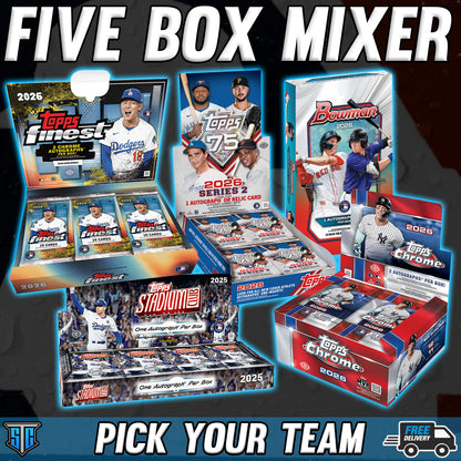 Break 2077 - MLB - Five Box Mixer - PICK YOUR TEAM