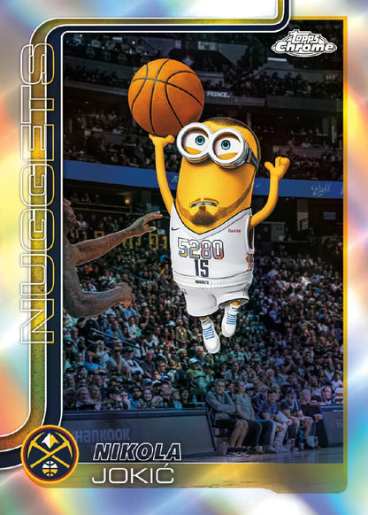 Break 2023 - NBA - 25/26 Chrome Update Mega HALF CASE - PICK YOUR TEAM