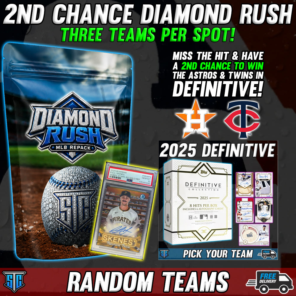 Break 1863 - MLB - 2nd Chance Diamond Rush! - THREE TEAMS PER SPOT!