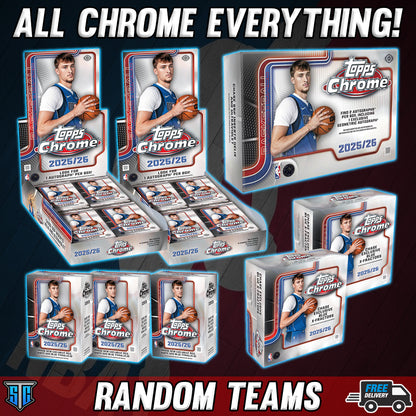 Break 1269 - NBA - All Chrome Everything - Only $189 a Spot!