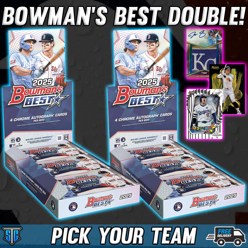 Break 1614 - MLB - 2025 Bowman's Best Double! - PICK YOUR TEAM