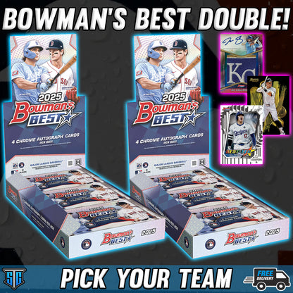 Break 1614 - MLB - 2025 Bowman's Best Double! - PICK YOUR TEAM