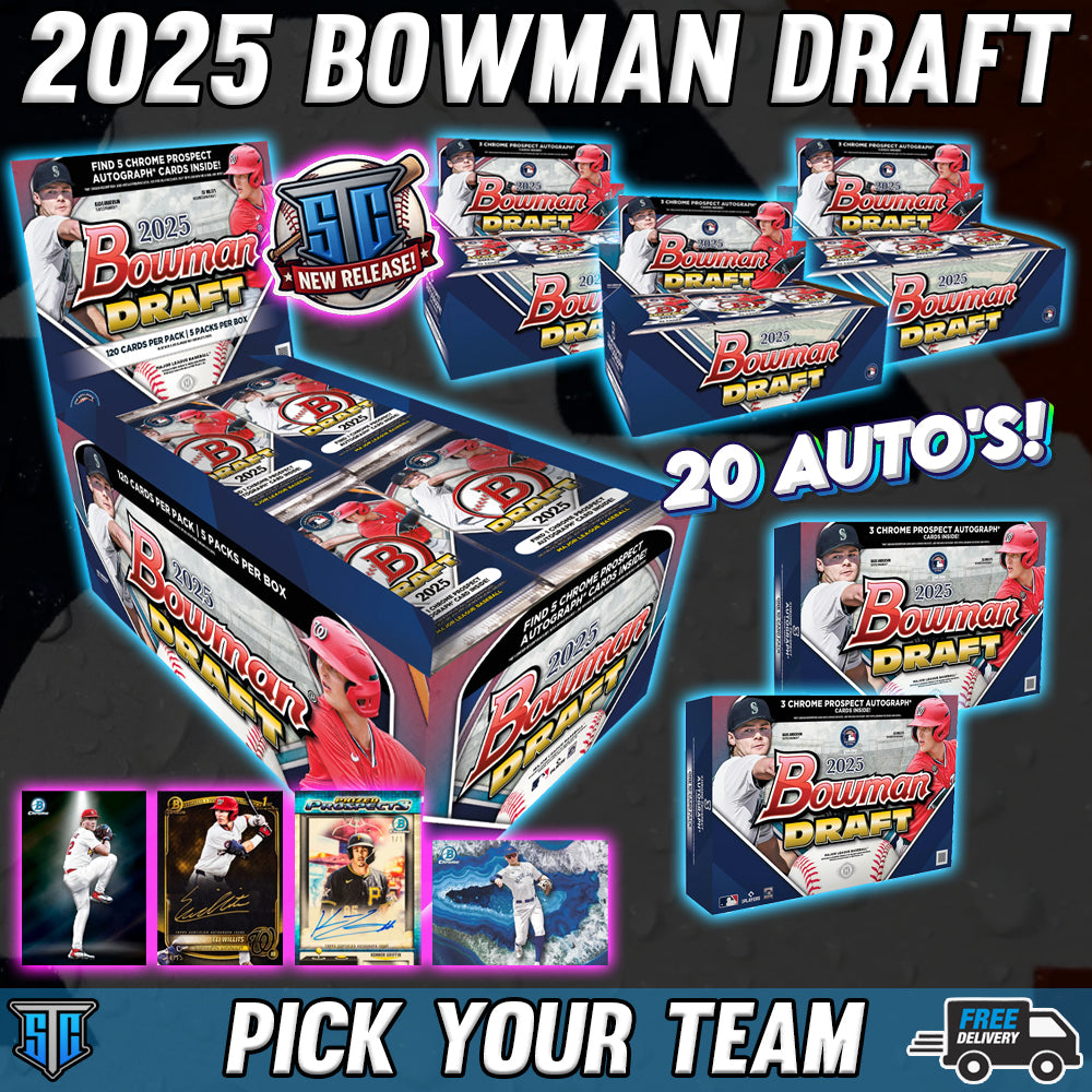 Break 1323 - MLB - RELEASE DAY 2025 Bowman Draft Combo! - PICK YOUR TEAM