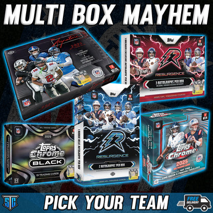 Break 1993 - NFL - Multi Box Mayhem - PICK YOUR TEAM