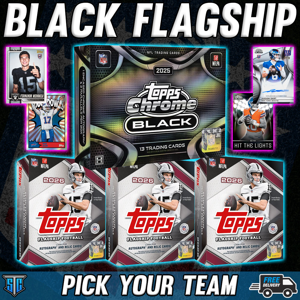 Break 2068 - NFL - Black Flagship - PICK YOUR TEAM