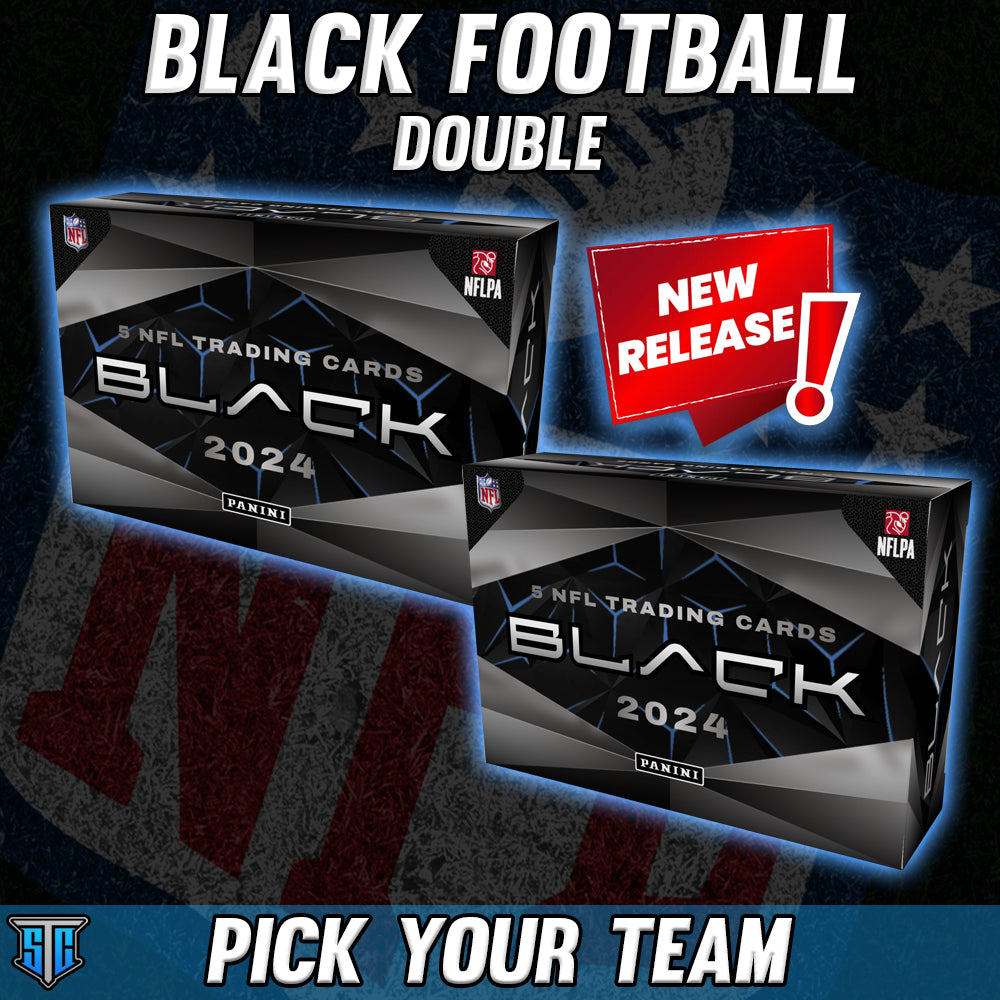 Break 025 - NFL - Black Football Double - PICK YOUR TEAM!