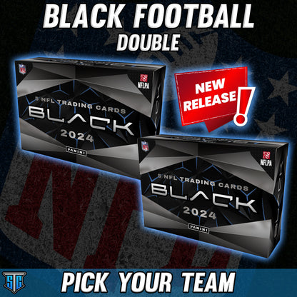Break 025 - NFL - Black Football Double - PICK YOUR TEAM!