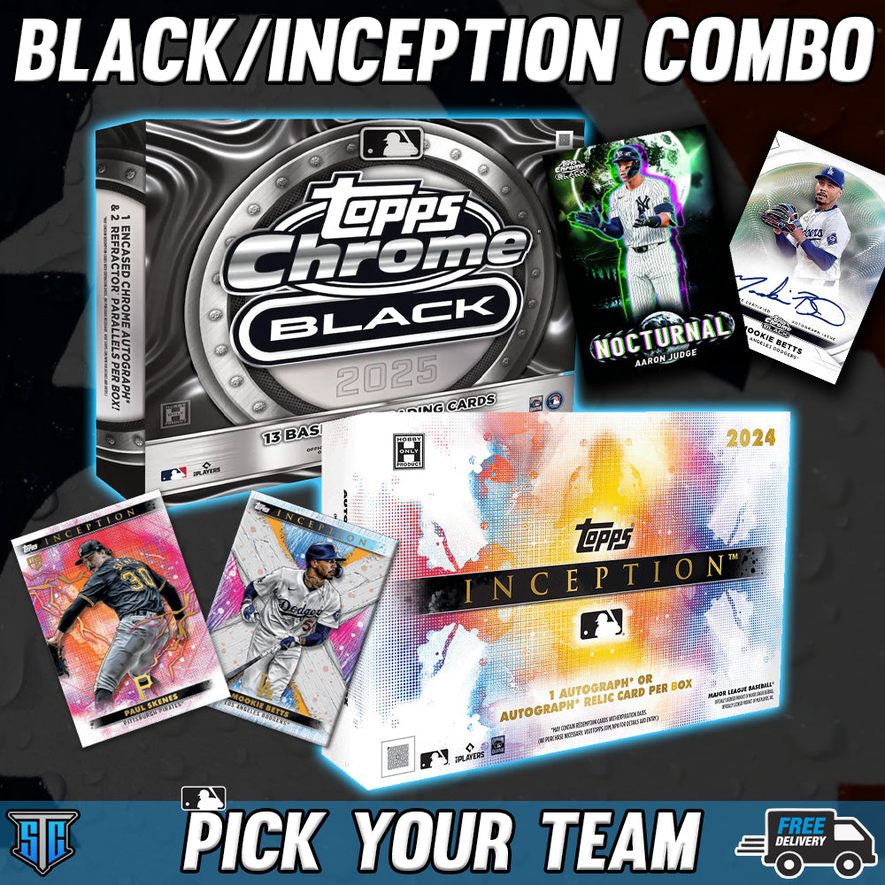Break 805 - MLB - Inception/Black Combo! - PICK YOUR TEAM