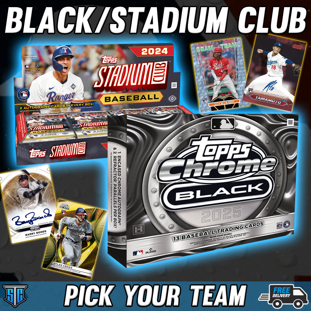 Break 819 - MLB - Black/Stadium Club Combo - PICK YOUR TEAM