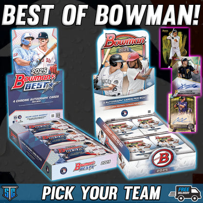 Break 1664 - MLB - Best of Bowman! - PICK YOUR TEAM