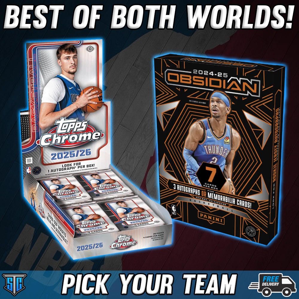 Break 1289 - NBA - Chrome/Obsidian Combo - PICK YOUR TEAM!