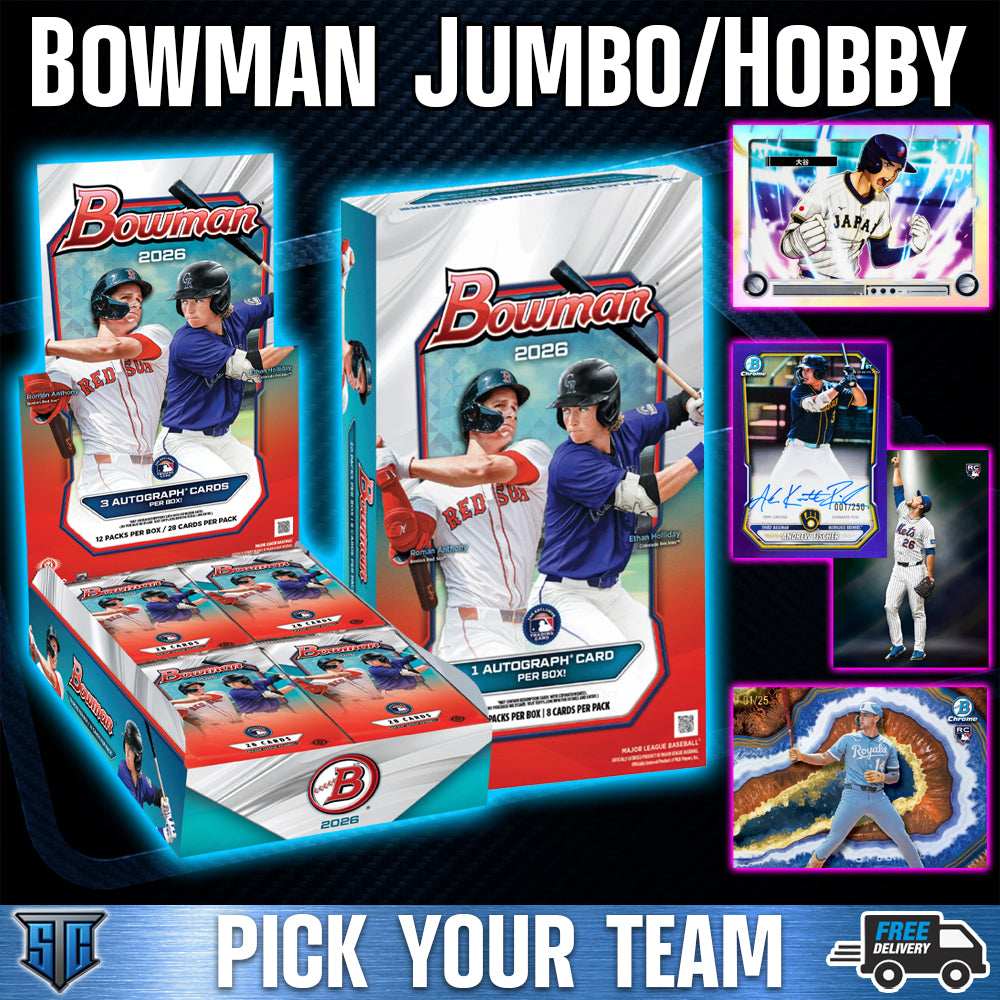 Break 2129 - MLB - Bowman Jumbo/Hobby Combo - PICK YOUR TEAM