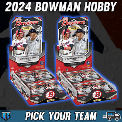 Break 367 - MLB - Bowman Hobby Double - Pick Your Team