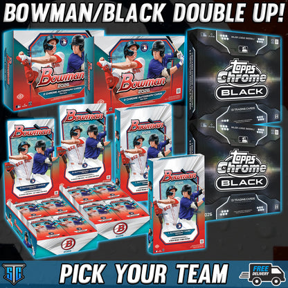 Break 1752 - MLB - 2026 Bowman/Black Double Up! - PICK YOUR TEAM