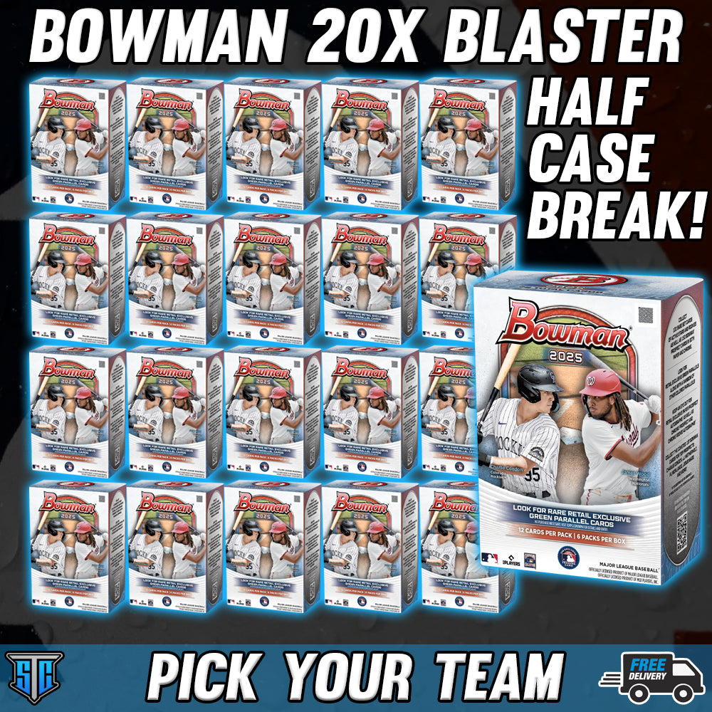 Break 628 - MLB - Bowman Blaster HALF CASE - PICK YOUR TEAM