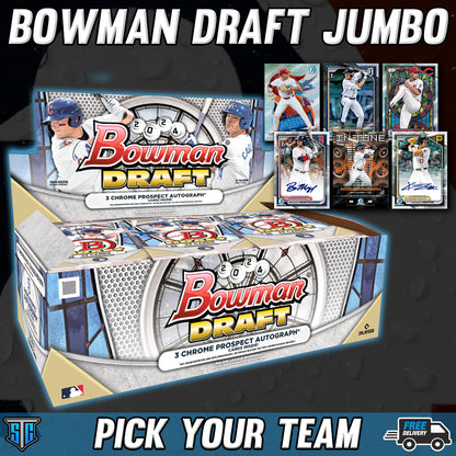 Break 395 - MLB - Bowman Draft JUMBO - Pick Your Team