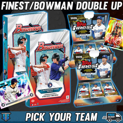 Break 1894 - MLB - Finest/Bowman Double Up - PICK YOUR TEAM
