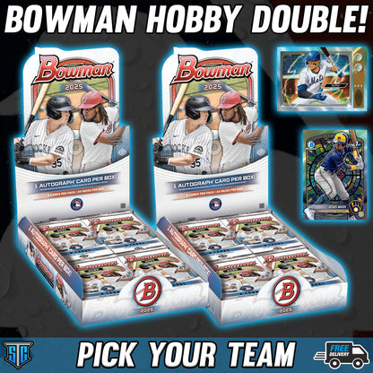 Break 862 - MLB - Bowman Hobby Double! - PICK YOUR TEAM
