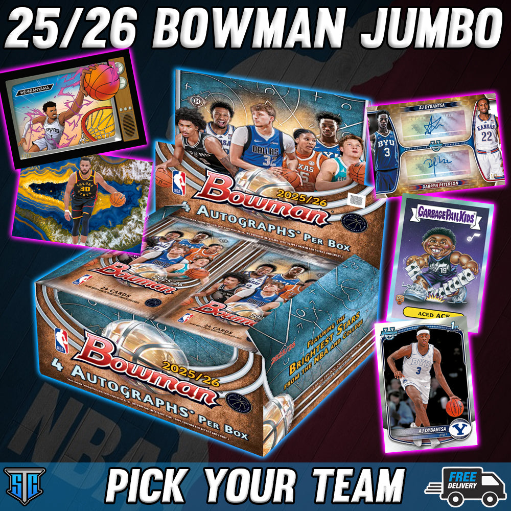 Break 1895 - NBA - 25/26 Bowman Jumbo - PICK YOUR TEAM