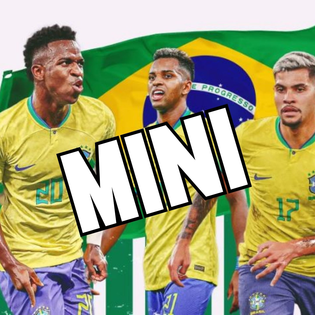 Mini for BRAZIL & More! - Break 1958 - SOCCER - Select Road to World Cup TRIPLE