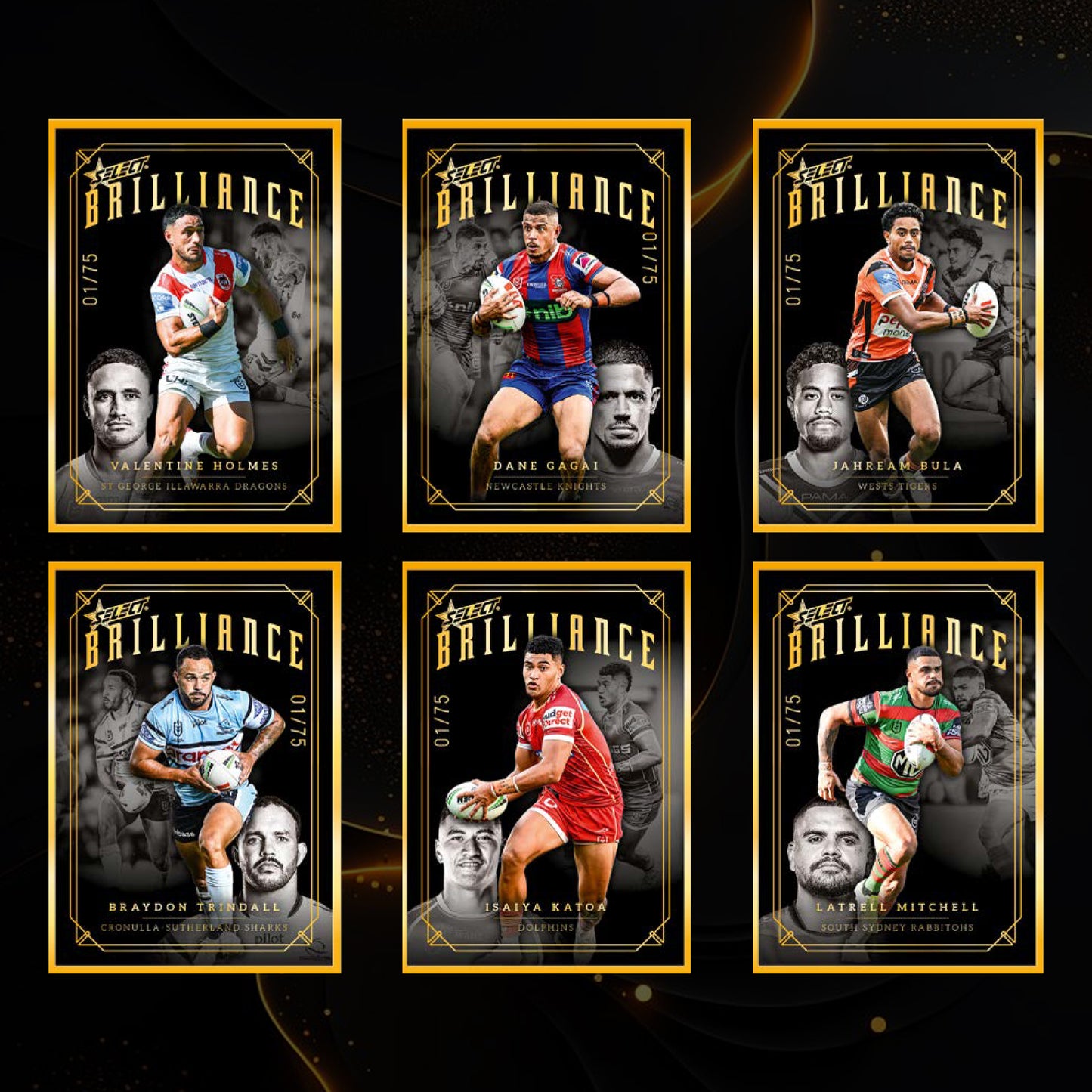 Break 2082 - NRL - Brilliance Four Boxer - PICK YOUR TEAM