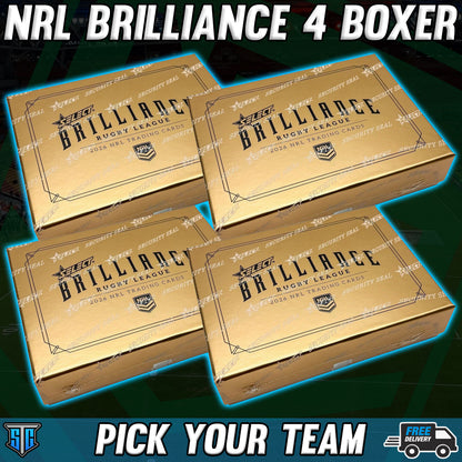 Break 2082 - NRL - Brilliance Four Boxer - PICK YOUR TEAM