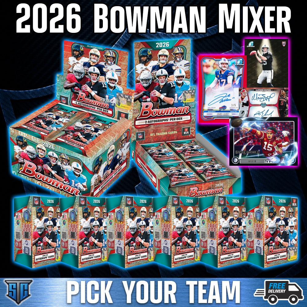 Break 2187 - NFL - Bowman Mixer - PICK YOUR TEAM