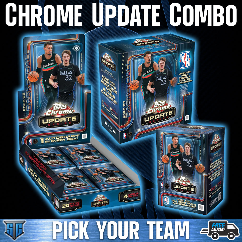 Break 2102 - NBA - 25/26 Topps Chrome Update Combo - PICK YOUR TEAM
