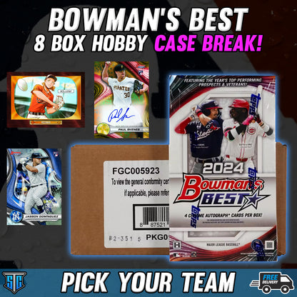 Break 295 - MLB - Bowman's Best CASE BREAK! - Pick Your Team