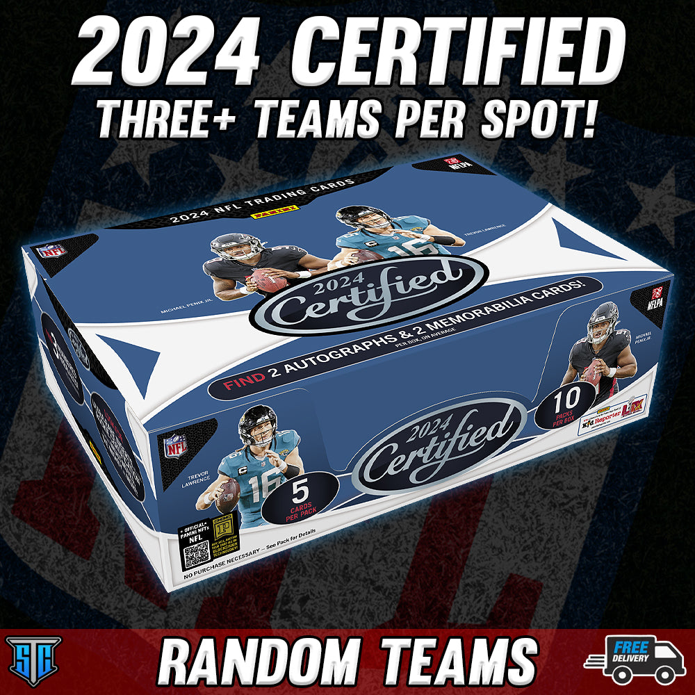 Break 078 - NFL - 10 Spotter Certified - THREE+ TEAMS PER SPOT!