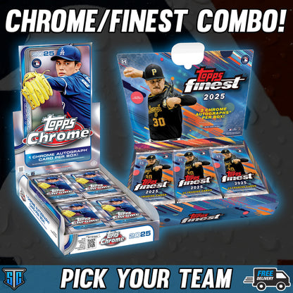 Break 940 - MLB - Chrome/Finest Combo - PICK YOUR TEAM