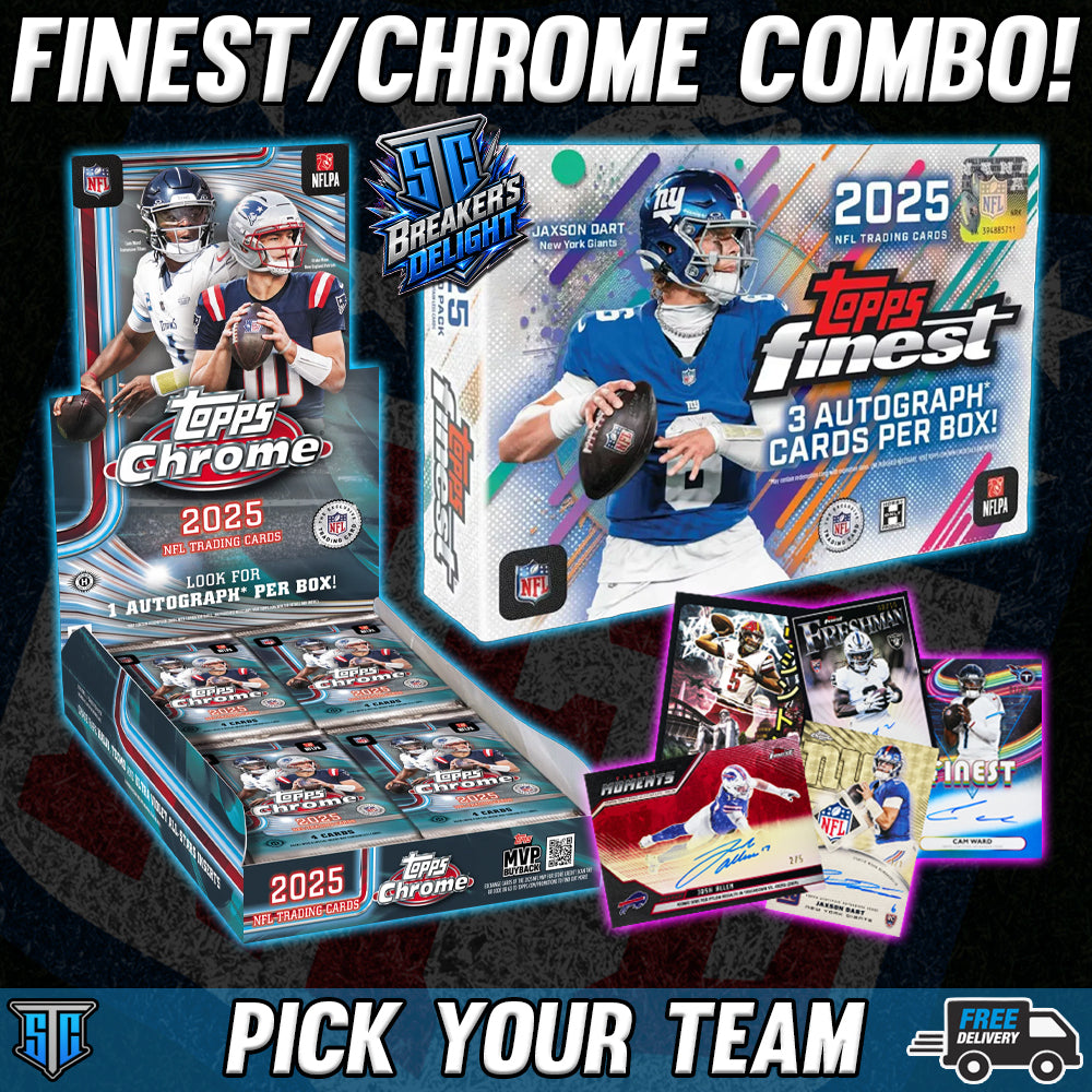 Break 1759 - NFL - Finest/Chrome Combo - PICK YOUR TEAM