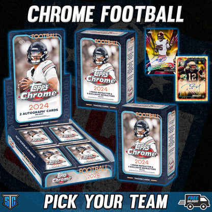 Break 329 - NFL - Topps Chrome Football - Pick Your Team