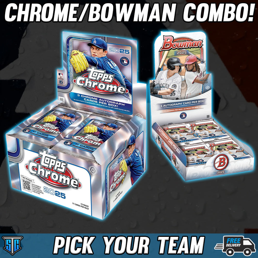 Break 856 - MLB - Chrome Jumbo/Bowman Double - PICK YOUR TEAM