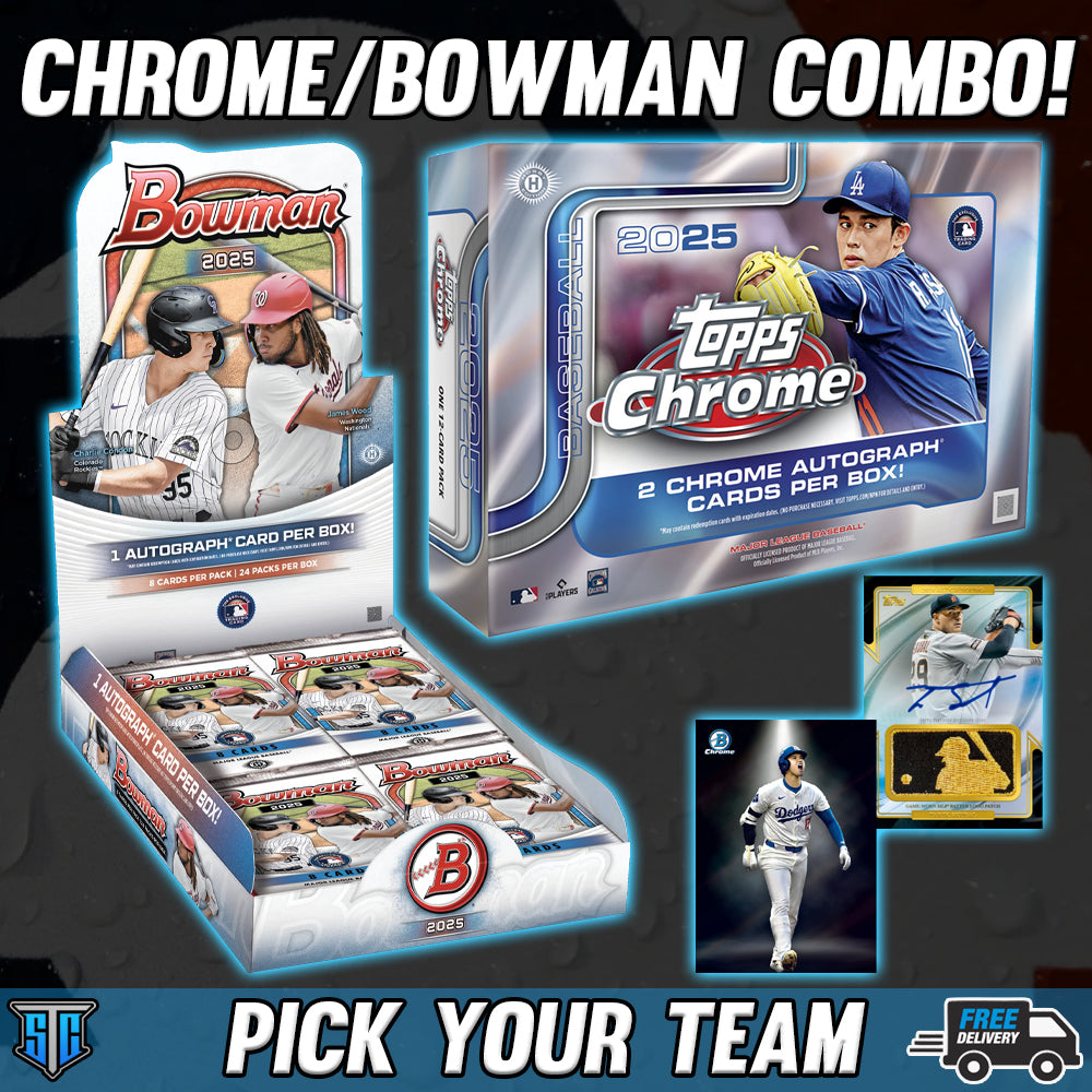 Break 852 - MLB - Chrome Breakers Delight/Bowman Double - PICK YOUR TEAM