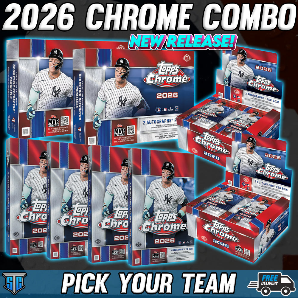 Break 1922 - MLB - *NEW RELEASE 2026 Topps Chrome Combo ROUND 2! - PICK YOUR TEAM