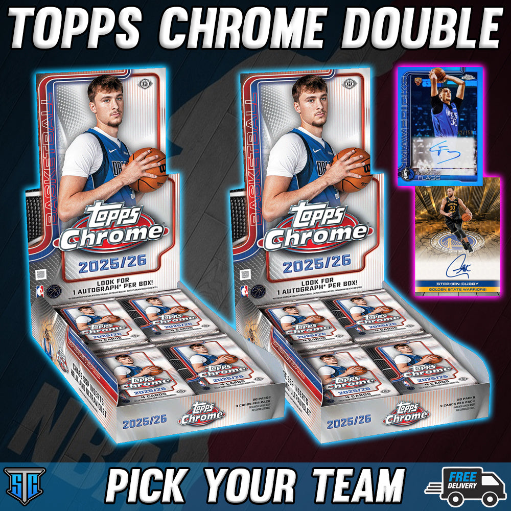 Break 1312 - NBA - Topps Chrome Hobby DOUBLE - PICK YOUR TEAM!