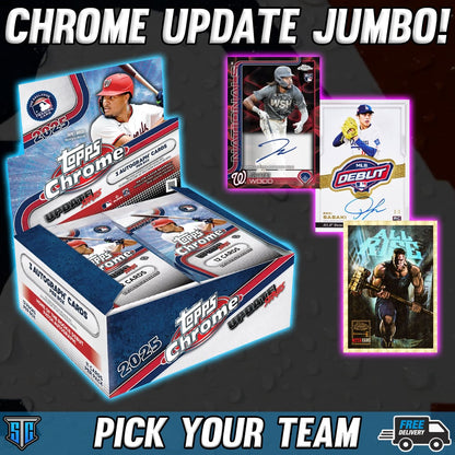Break 1358 - MLB - Topps Chrome Update Jumbo! - PICK YOUR TEAM!