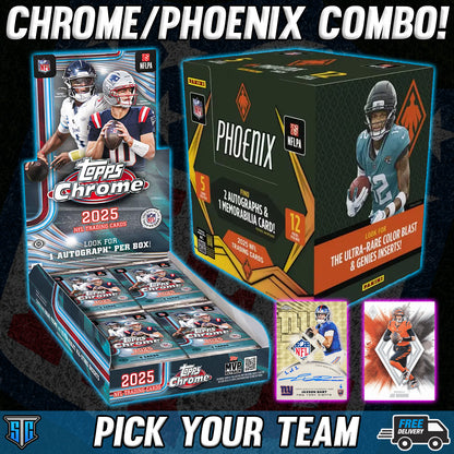 Break 1756 - NFL - Chrome/Phoenix Combo - PICK YOUR TEAM