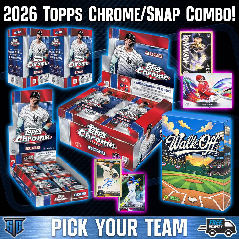 Break 2208 - MLB - 2026 Topps Chrome/Snap Combo! - PICK YOUR TEAM