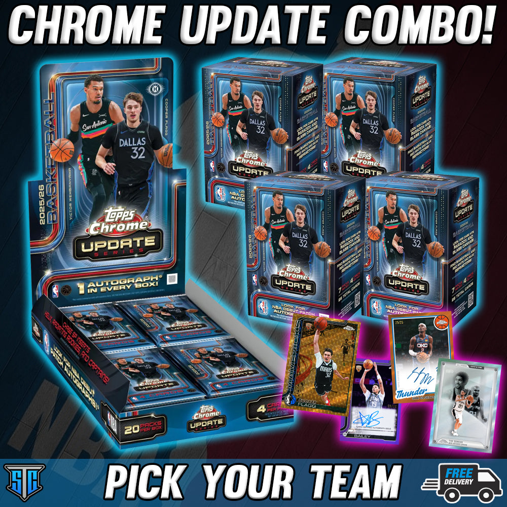 Break 2056 - NBA - 25/26 Topps Chrome Update Combo - PICK YOUR TEAM