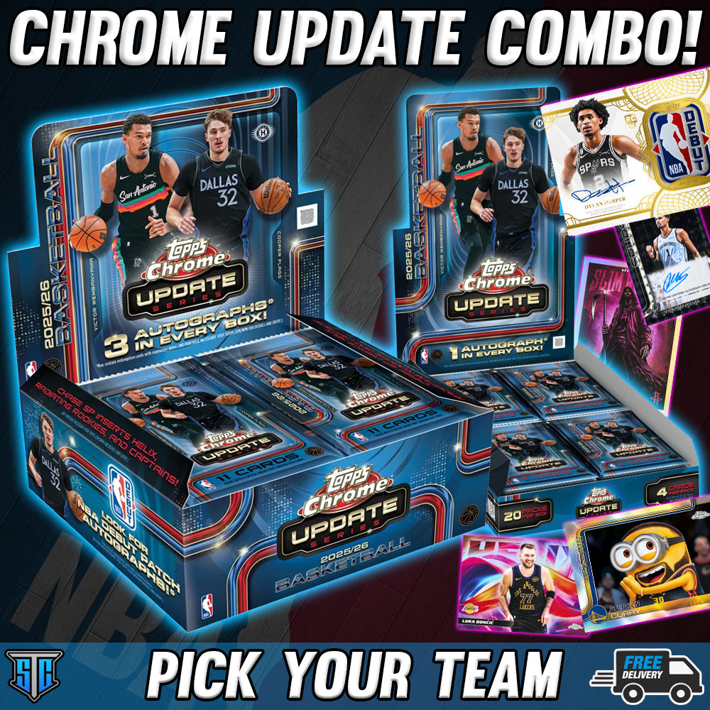 Break 2017 - NBA - 25/26 Topps Chrome Update Combo - PICK YOUR TEAM