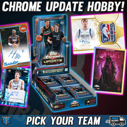 Break 2004 - NBA - 25/26 Topps Chrome Update Combo - PICK YOUR TEAM
