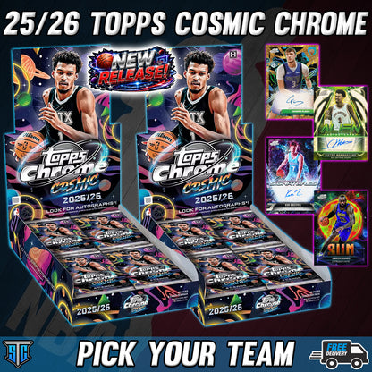 Break 1672 - NBA - 25/26 Topps Cosmic Chrome - PICK YOUR TEAM