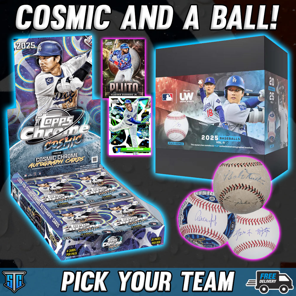Break 1250 - MLB - Cosmic Chrome/Under Wraps Combo! - PICK YOUR TEAM!