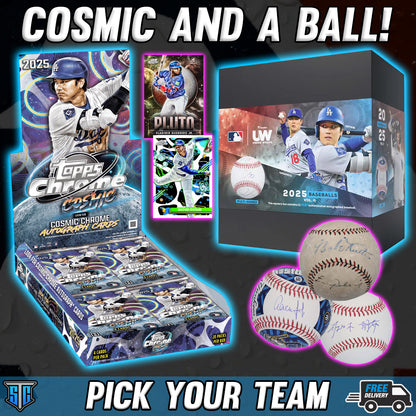 Break 1250 - MLB - Cosmic Chrome/Under Wraps Combo! - PICK YOUR TEAM!