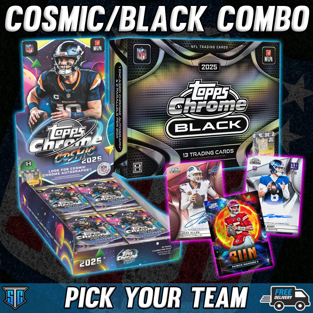 Break 1927 - NFL - Chrome Cosmic/Black Combo - PICK YOUR TEAM