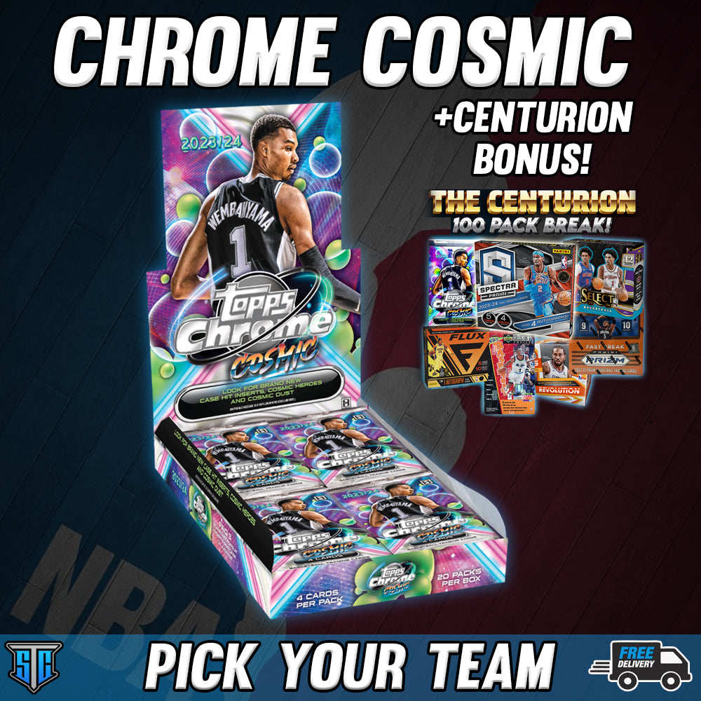 Break 072 - NBA - Topps Chrome Cosmic Hobby + CENTURION BONUS!