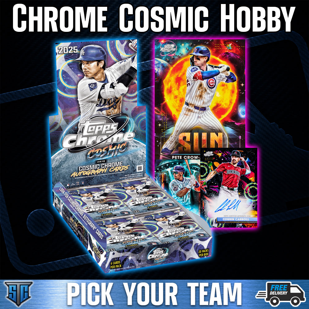 Break 2132 - MLB - Cosmic Chrome Hobby - PICK YOUR TEAM